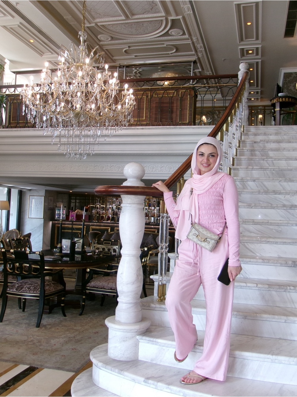 Light Pink Long-Sleeve Top